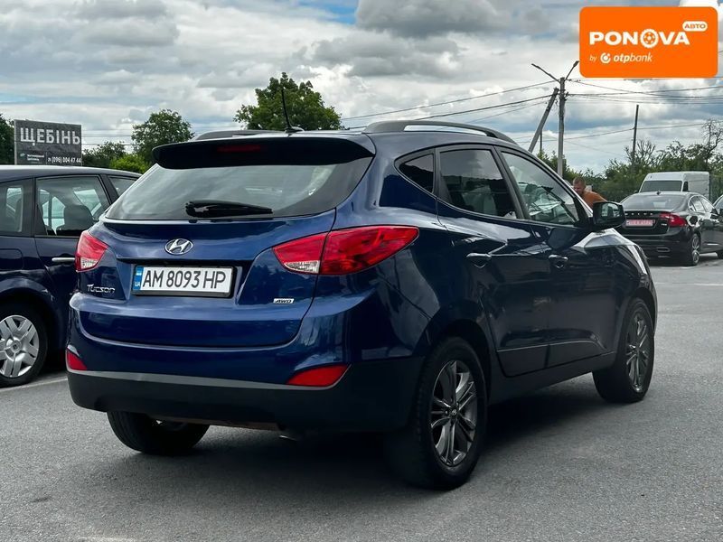 Hyundai Tucson, 2014 г., Бензин, 206 тыс. км, Внедорожник / Кроссовер, Синий, Житомир AT-10419684 фото