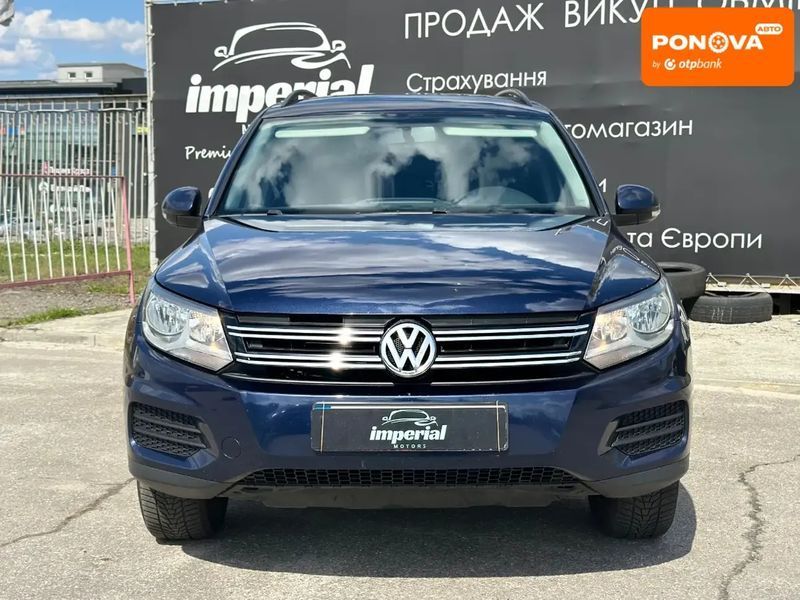 Volkswagen Tiguan, 2015 г., Бензин, 138 тыс. км, Внедорожник / Кроссовер, Синий, Харьков AT-10416156 фото