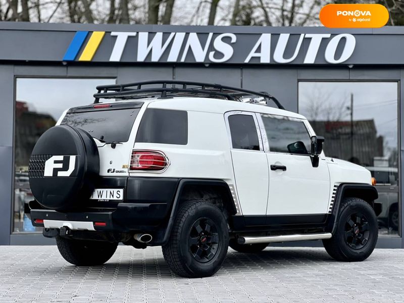 Toyota FJ Cruiser, 2008, Газ пропан-бутан / Бензин, 4 л., 154 тыс. км, Внедорожник / Кроссовер, Белый, Одесса 30391 фото