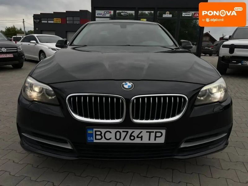 BMW 5 Series, 2013 г., Бензин, 143 тыс. км, Седан, Чорный, Львов AT-10400974 фото