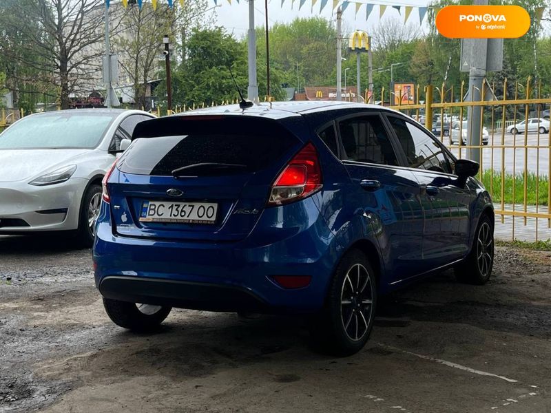 Ford Fiesta, 2018, Бензин, 1.6 л., 50 тыс. км, Хетчбек, Синий, Львов 40718 фото