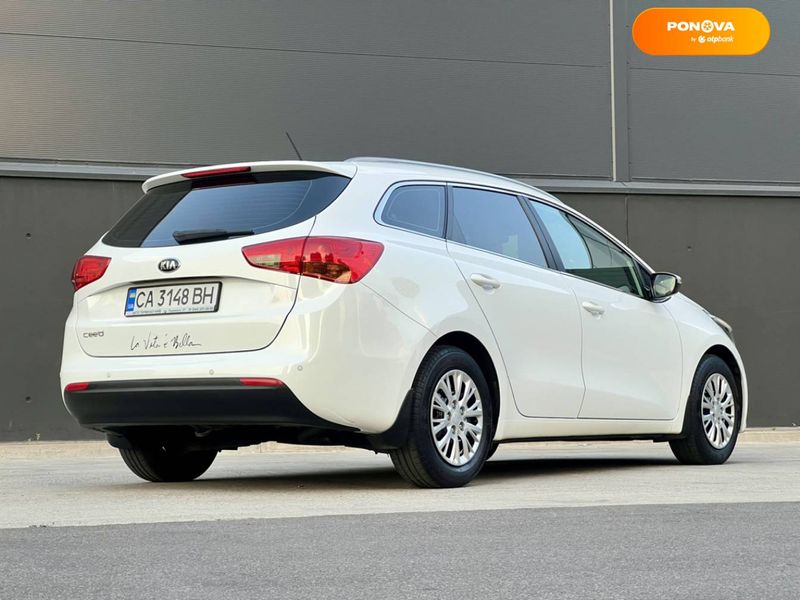 Kia Ceed, 2016, Бензин, 1.6 л., 142 тис. км, Універсал, Білий, Київ 109967 фото