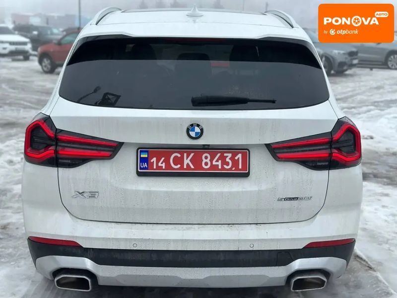 BMW X3, 2022 р., Бензин, 86 тис. км, Позашляховик / Кросовер, Білий, Вінниця AT-10409427 фото