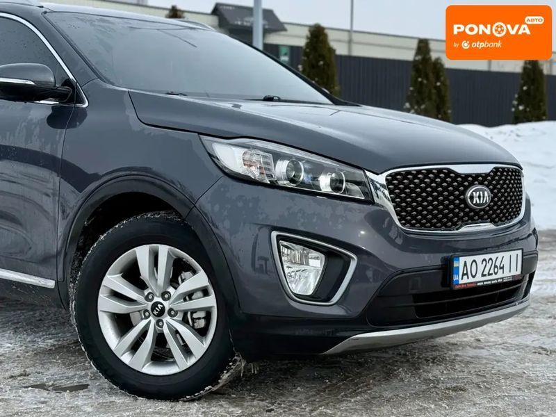 Kia Sorento, 2015 р., Дизель, 210 тис. км, Позашляховик / Кросовер, Сірий, Тернопіль AT-10410095 фото