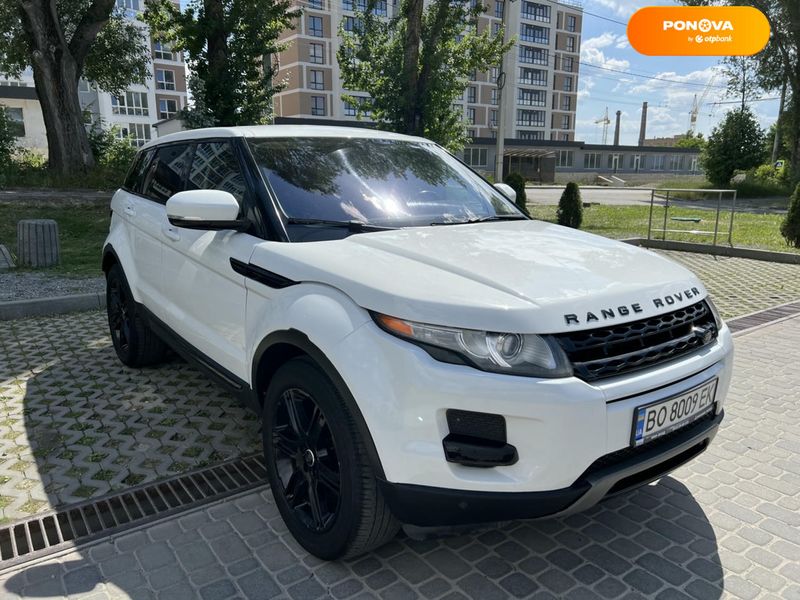 Land Rover Range Rover Evoque, 2013, Бензин, 2 л., 160 тыс. км, Внедорожник / Кроссовер, Белый, Тернополь Cars-Pr-61730 фото