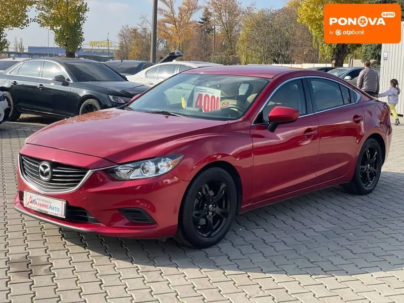 Mazda 6, 2016 р., Бензин, 122 тис. км, Седан, Червоний, Кривий Ріг AT-10404361 фото