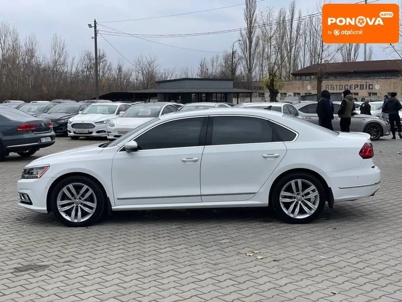 Volkswagen Passat, 2017 г., Бензин, 119 тыс. км, Седан, Белый, Кривой Рог AT-10405040 фото