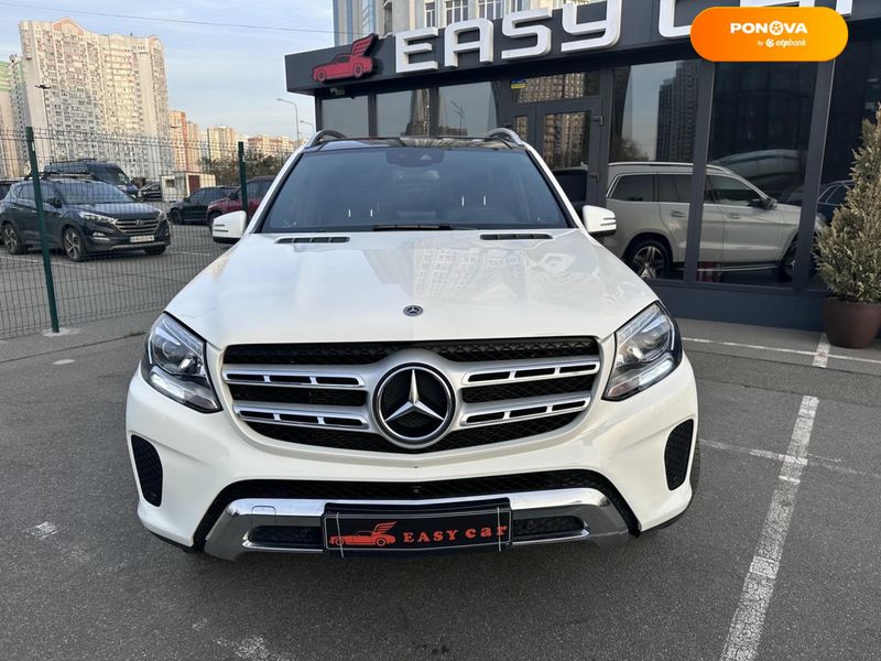 Mercedes-Benz GLS-Class, 2017, Бензин, 3 л., 127 тис. км, Позашляховик / Кросовер, Білий, Київ 47982 фото