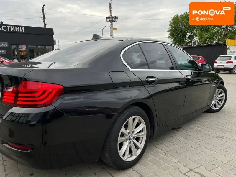 BMW 5 Series, 2013 г., Бензин, 143 тыс. км, Седан, Чорный, Львов AT-10400974 фото
