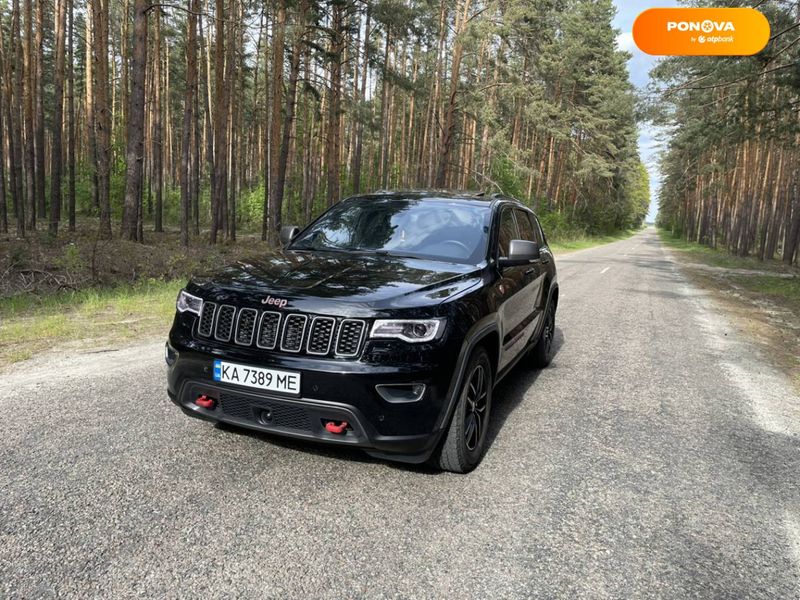 Jeep Grand Cherokee, 2018, Бензин, 3.6 л., 57 тис. км, Позашляховик / Кросовер, Чорний, Київ Cars-Pr-65337 фото