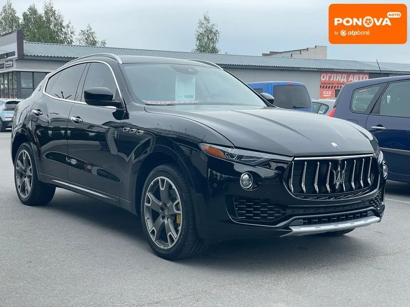 Maserati Levante, 2017 р., Бензин, 177 тис. км, Позашляховик / Кросовер, Чорний, Житомир AT-10417354 фото