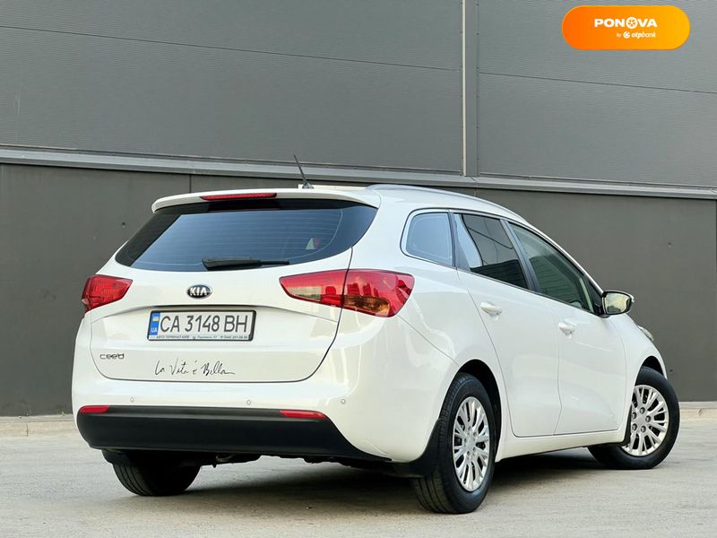 Kia Ceed, 2016, Бензин, 1.6 л., 142 тис. км, Універсал, Білий, Київ 109967 фото