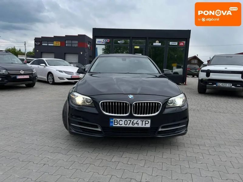 BMW 5 Series, 2013 г., Бензин, 143 тыс. км, Седан, Чорный, Львов AT-10400974 фото