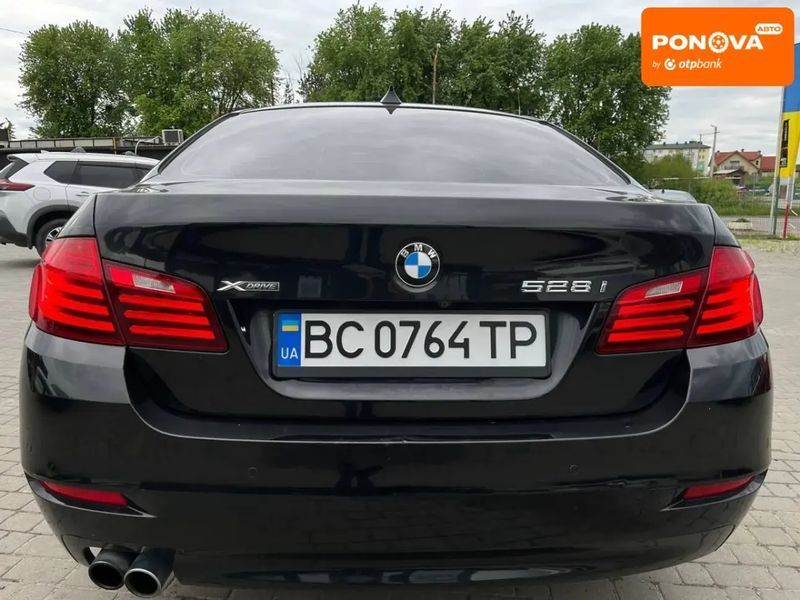 BMW 5 Series, 2013 г., Бензин, 143 тыс. км, Седан, Чорный, Львов AT-10400974 фото
