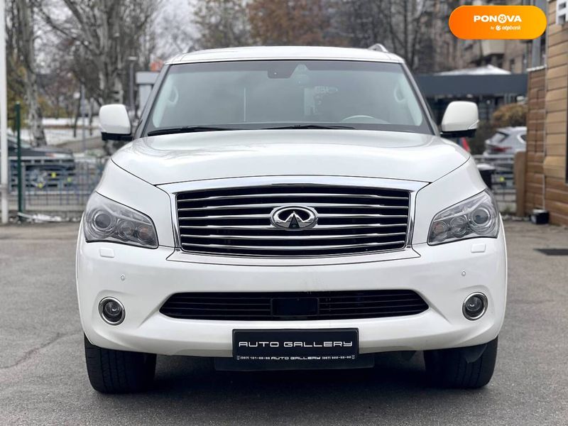 Infiniti QX56, 2012, Бензин, 5.6 л., 131 тис. км, Позашляховик / Кросовер, Білий, Київ 16158 фото