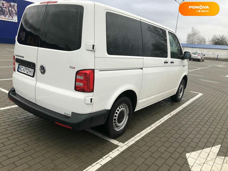 Volkswagen Transporter, 2018, Дизель, 2 л., 214 тыс. км, Минивен, Белый, Нововолынск Cars-Pr-141221 фото