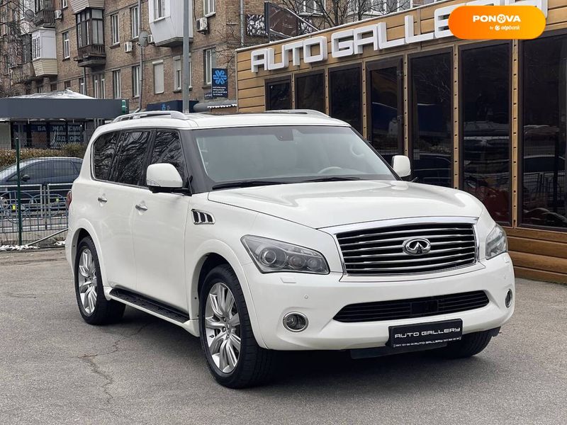 Infiniti QX56, 2012, Бензин, 5.6 л., 131 тис. км, Позашляховик / Кросовер, Білий, Київ 16158 фото