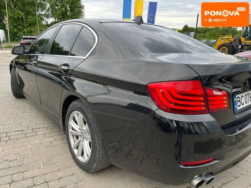 BMW 5 Series, 2013 г., Бензин, 143 тыс. км, Седан, Чорный, Львов AT-10400974 фото
