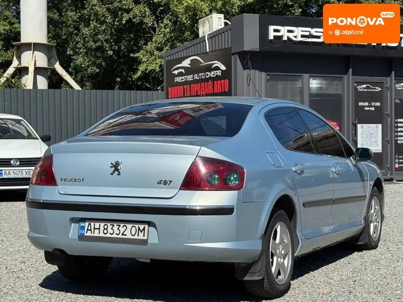 Peugeot 407, 2005 г., Бензин, 270 тыс. км, Седан, Серый, Днепр (Днепропетровск) AT-10401875 фото