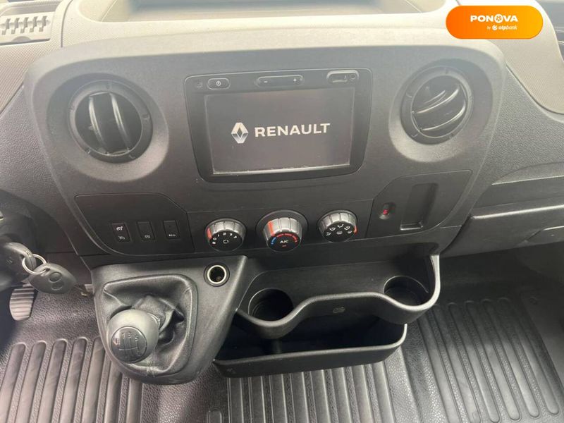 Renault Master, 2017, Дизель, 2.3 л., 207 тис. км, Вантажний фургон, Білий, Луцьк 49371 фото