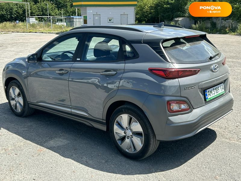 Hyundai Kona, 2021, Електро, 29 тис. км, Позашляховик / Кросовер, Сірий, Житомир 111314 фото