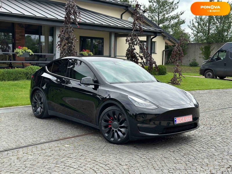 Tesla Model Y, 2020, Електро, 7.5 л., 73 тыс. км, Внедорожник / Кроссовер, Чорный, Львов 111333 фото