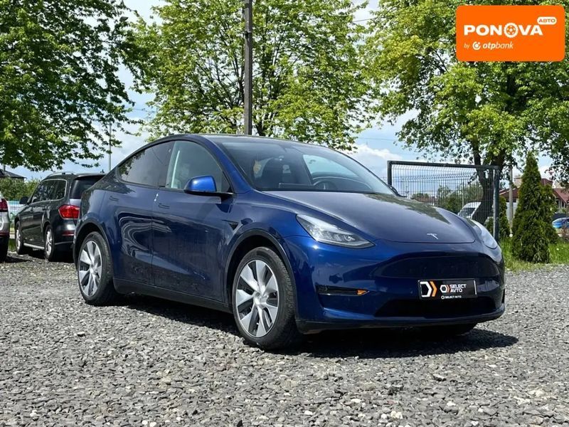 Tesla Model Y, 2022 г., Електро, 28 тыс. км, Внедорожник / Кроссовер, Синий, Львов AT-10400474 фото