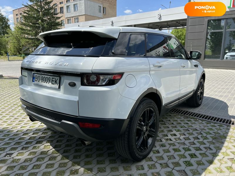 Land Rover Range Rover Evoque, 2013, Бензин, 2 л., 160 тыс. км, Внедорожник / Кроссовер, Белый, Тернополь Cars-Pr-61730 фото