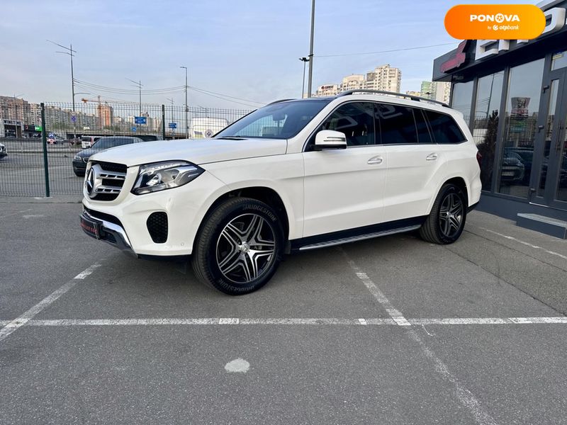 Mercedes-Benz GLS-Class, 2017, Бензин, 3 л., 127 тыс. км, Внедорожник / Кроссовер, Белый, Киев 47982 фото