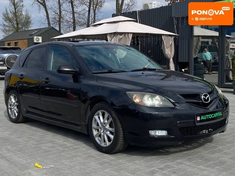 Mazda 3, 2006 р., Газ пропан-бутан / Бензин, 223 тис. км, Хетчбек, Чорний, Київ AT-10419066 фото