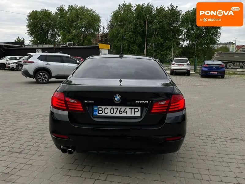 BMW 5 Series, 2013 г., Бензин, 143 тыс. км, Седан, Чорный, Львов AT-10400974 фото