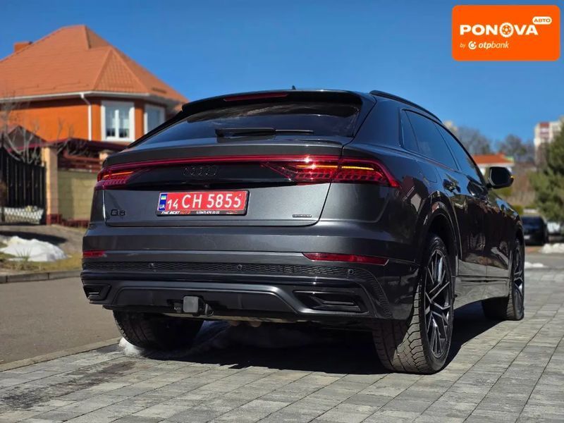 Audi Q8, 2019 р., Бензин, 133 тис. км, Позашляховик / Кросовер, Сірий, Рівне AT-10406669 фото