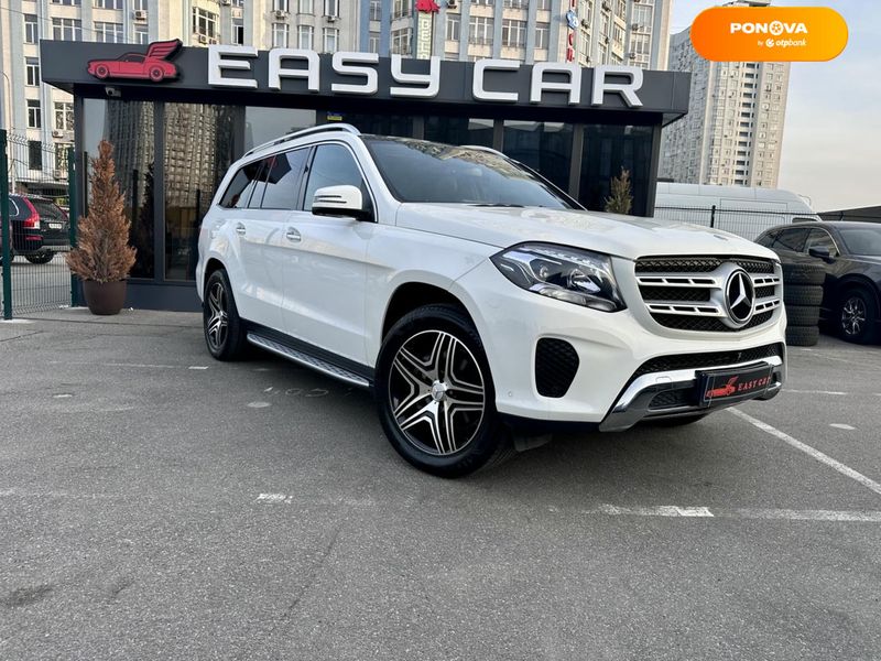 Mercedes-Benz GLS-Class, 2017, Бензин, 3 л., 127 тис. км, Позашляховик / Кросовер, Білий, Київ 47982 фото