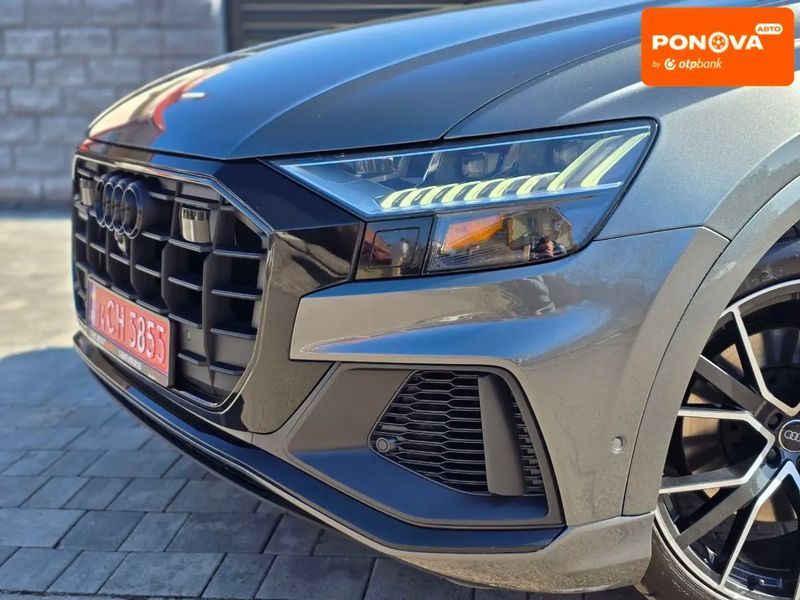Audi Q8, 2019 р., Бензин, 133 тис. км, Позашляховик / Кросовер, Сірий, Рівне AT-10406669 фото