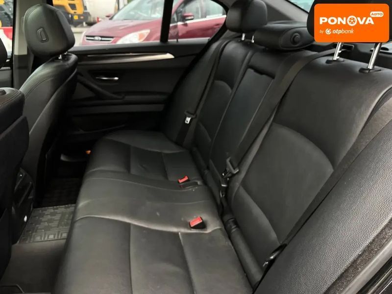 BMW 5 Series, 2013 г., Бензин, 143 тыс. км, Седан, Чорный, Львов AT-10400974 фото