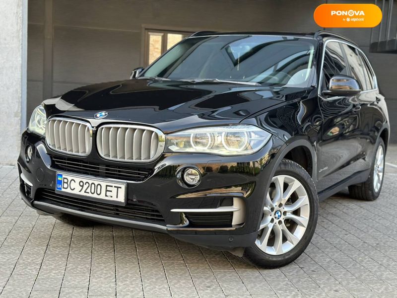 BMW X5, 2014, Бензин, 2.98 л., 115 тис. км, Позашляховик / Кросовер, Чорний, Львів 46694 фото