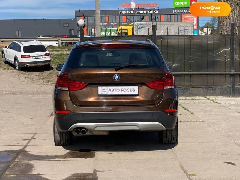 BMW X1, 2013, Бензин, 2 л., 141 тис. км, Позашляховик / Кросовер, Коричневий, Київ 42775 фото