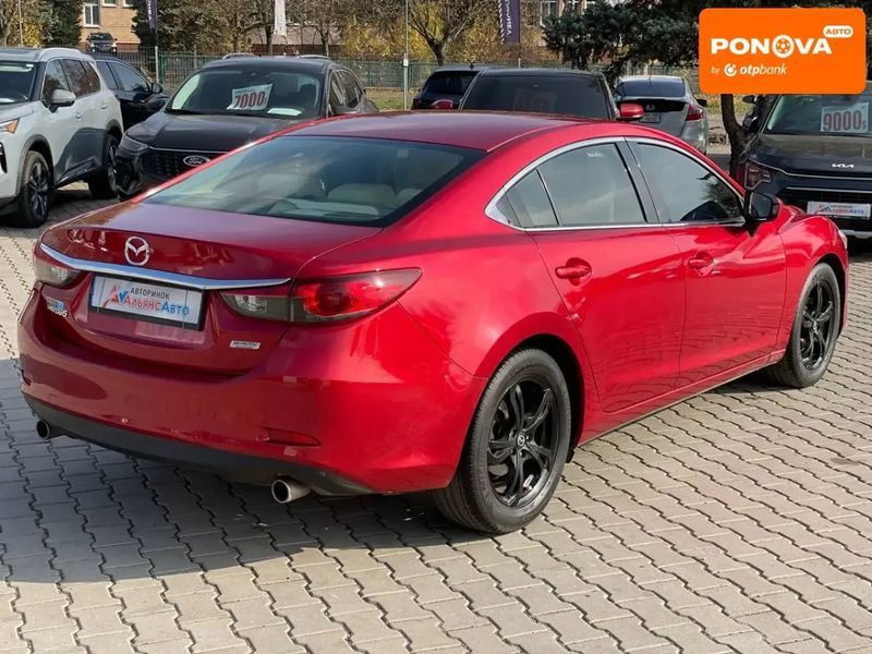 Mazda 6, 2016 р., Бензин, 122 тис. км, Седан, Червоний, Кривий Ріг AT-10404361 фото