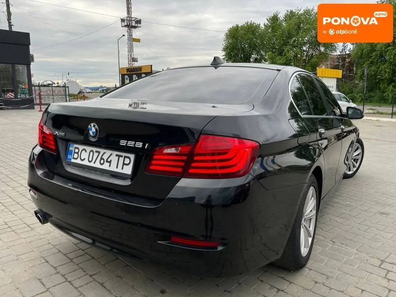 BMW 5 Series, 2013 г., Бензин, 143 тыс. км, Седан, Чорный, Львов AT-10400974 фото