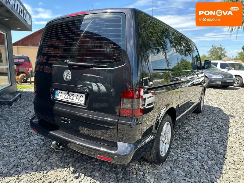Volkswagen Multivan, 2006 р., Дизель, 330 тис. км, Мінівен, Чорний, Сміла AT-10418296 фото