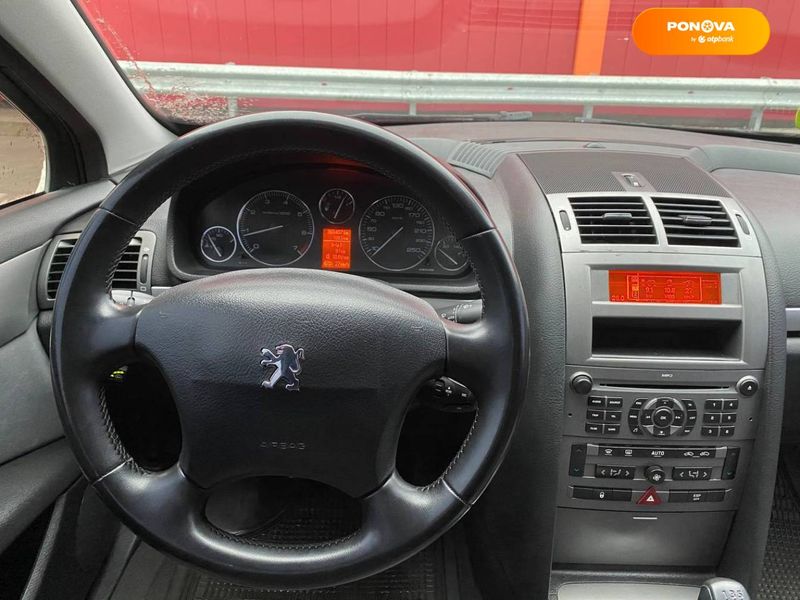 Peugeot 407, 2006, Газ пропан-бутан / Бензин, 359 тыс. км, Седан, Чорный, Киев 8703 фото