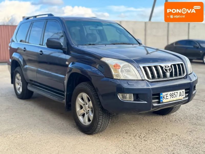Toyota Land Cruiser Prado, 2005 г., Газ пропан-бутан / Бензин, 291 тыс. км, Внедорожник / Кроссовер, Синий, Днепр (Днепропетровск) AT-10414739 фото