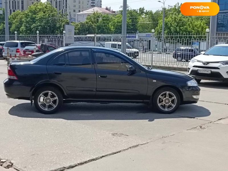 Nissan Almera, 2007, Газ пропан-бутан / Бензин, 1.6 л., 233 тис. км, Седан, Чорний, Харків 49656 фото