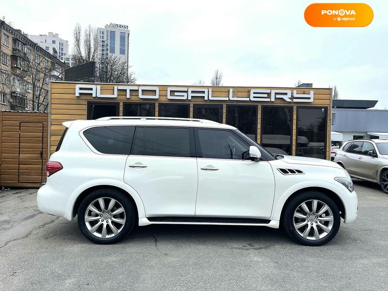 Infiniti QX56, 2012, Бензин, 5.6 л., 131 тис. км, Позашляховик / Кросовер, Білий, Київ 16158 фото