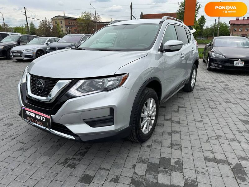 Nissan Rogue, 2017, Бензин, 2.5 л., 119 тис. км, Позашляховик / Кросовер, Сірий, Львів 37247 фото