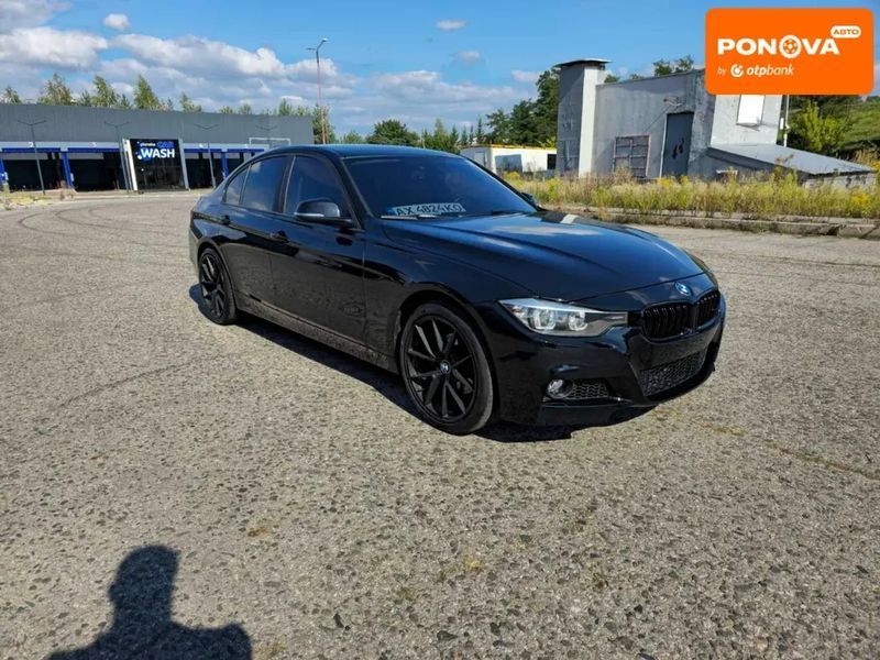 BMW 3 Series, 2014 р., Бензин, 214 тис. км, Седан, Чорний, Харків AT-10401167 фото