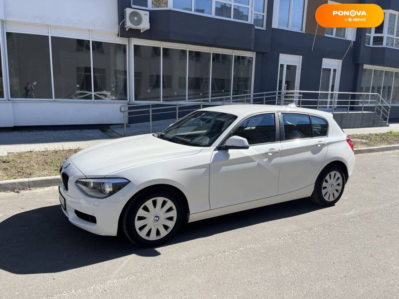 BMW 1 Series, 2013, Дизель, 2 л., 142 тыс. км, Хетчбек, Белый, Черкассы Cars-Pr-62296 фото