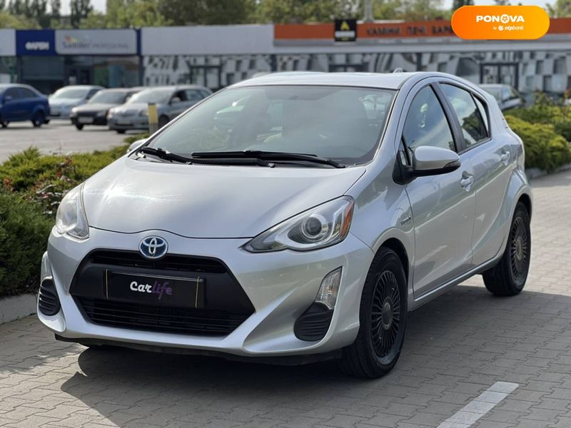 Toyota Prius C, 2015, Гибрид (HEV), 1.5 л., 120 тыс. км, Хетчбек, Серый, Одесса 44505 фото