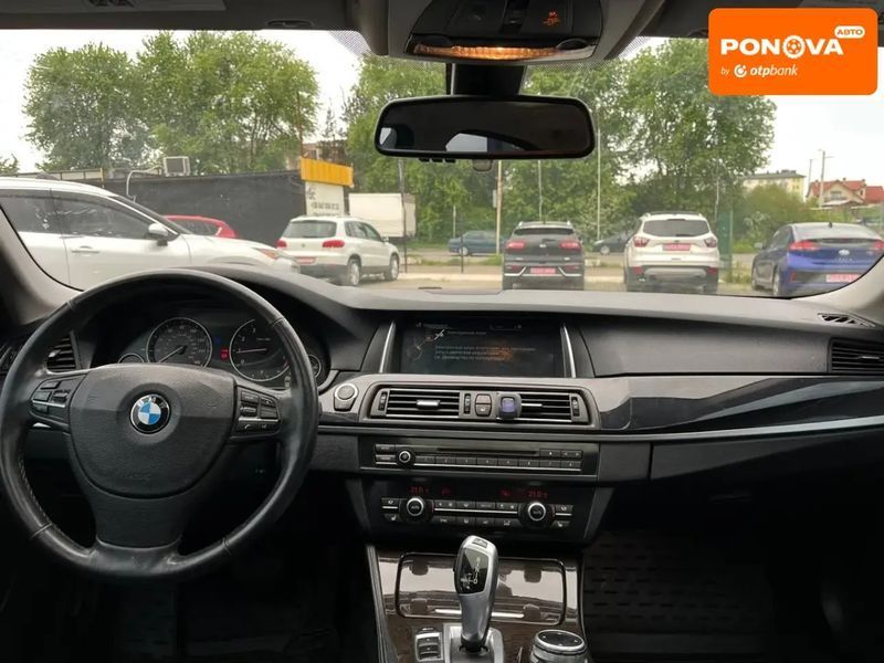 BMW 5 Series, 2013 г., Бензин, 143 тыс. км, Седан, Чорный, Львов AT-10400974 фото