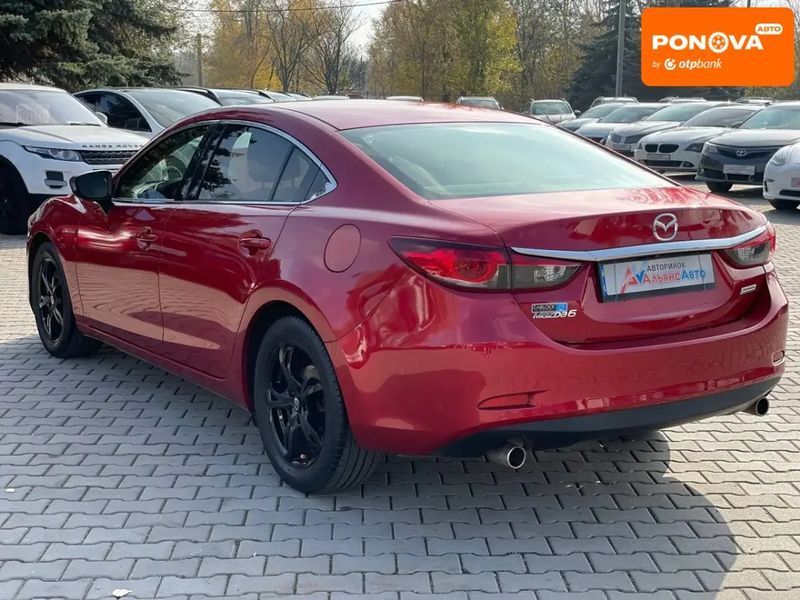 Mazda 6, 2016 р., Бензин, 122 тис. км, Седан, Червоний, Кривий Ріг AT-10404361 фото